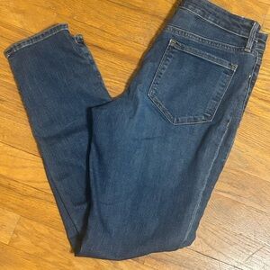 Athlete Straight Leg Blue Denim Jeans Size 4